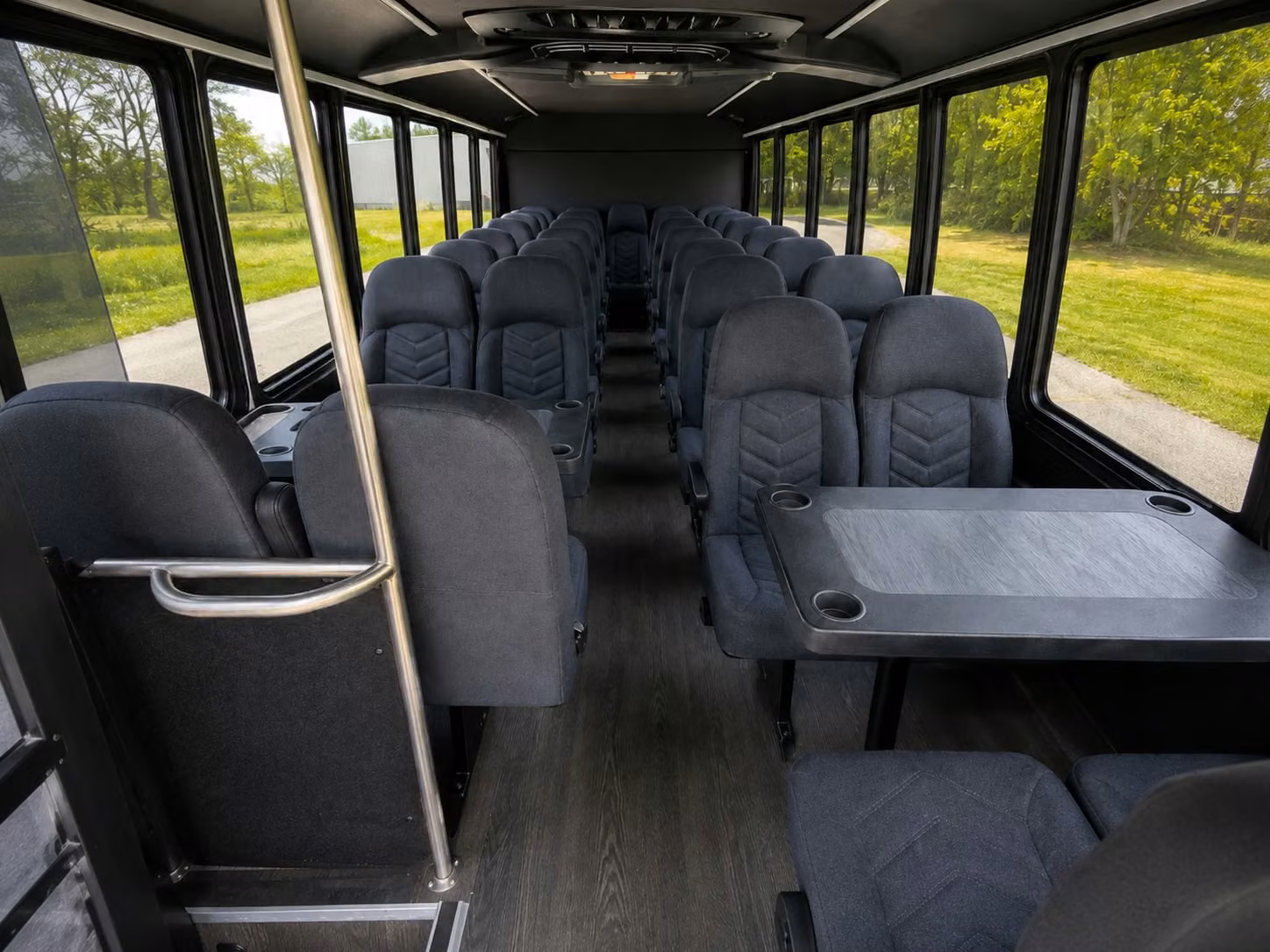 20 passenger minibus interior